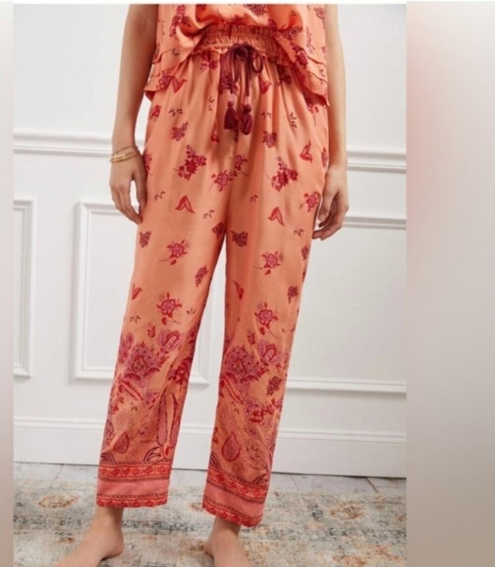 Anthropologie Clementine Drawstring Lounge Pants Size XS